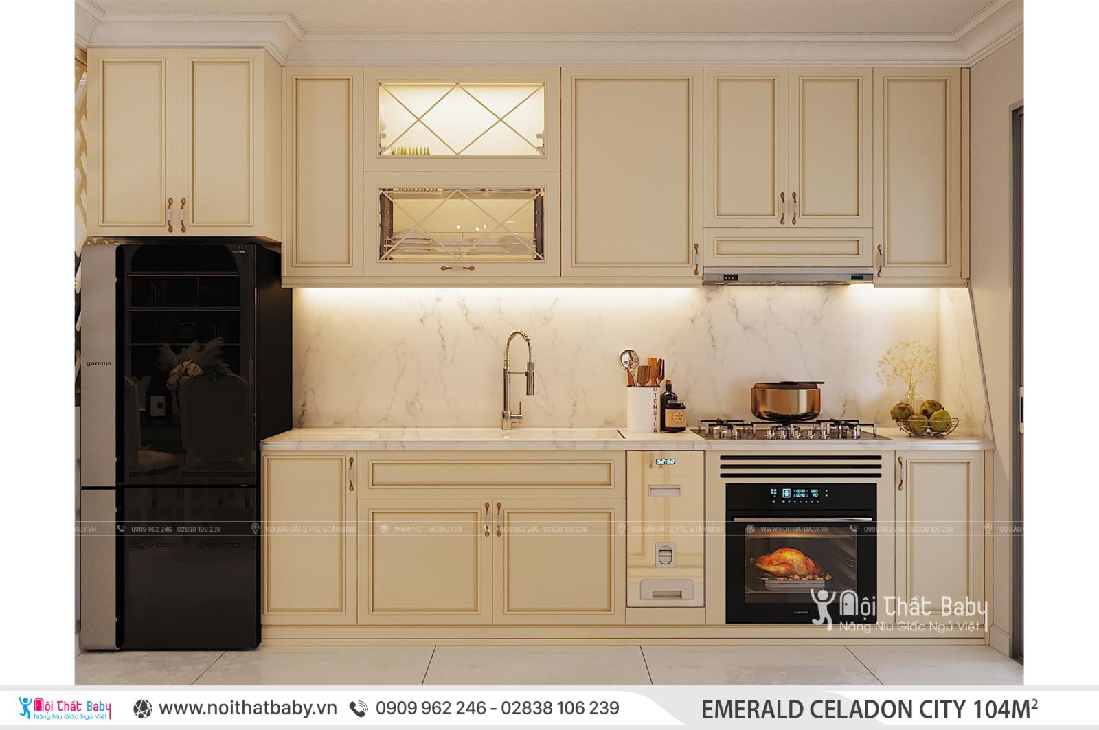 Tổng hợp các mẫu thiết kế nội thất Chung cư Emerald Celadon City